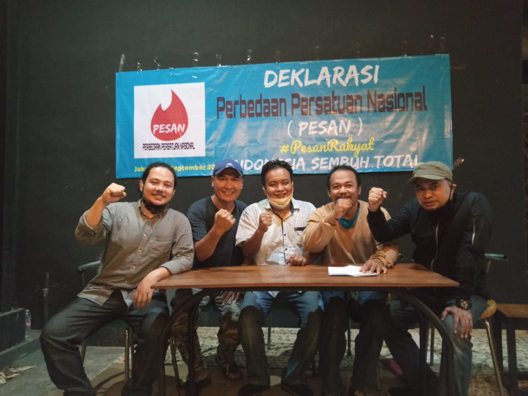 Deklarasi PESAN , Indonesia Sembuh Total,  Bangkit Kembali
