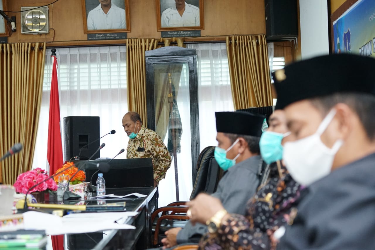 DPRD Sahkan Ranperda P.APBD T.Tinggi 2020 Jadi Perda,Â Plt Kadis Perindag Segera Diganti