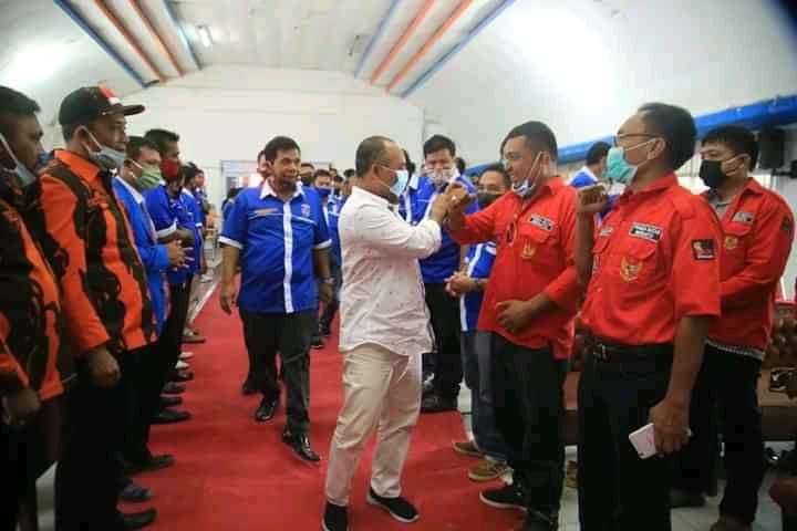 H.Andi Suhaimi Dalimunte Saksikan Pelantikan PAC Gerakan Angkatan Muda Kristen Indonesia (GAMKI)