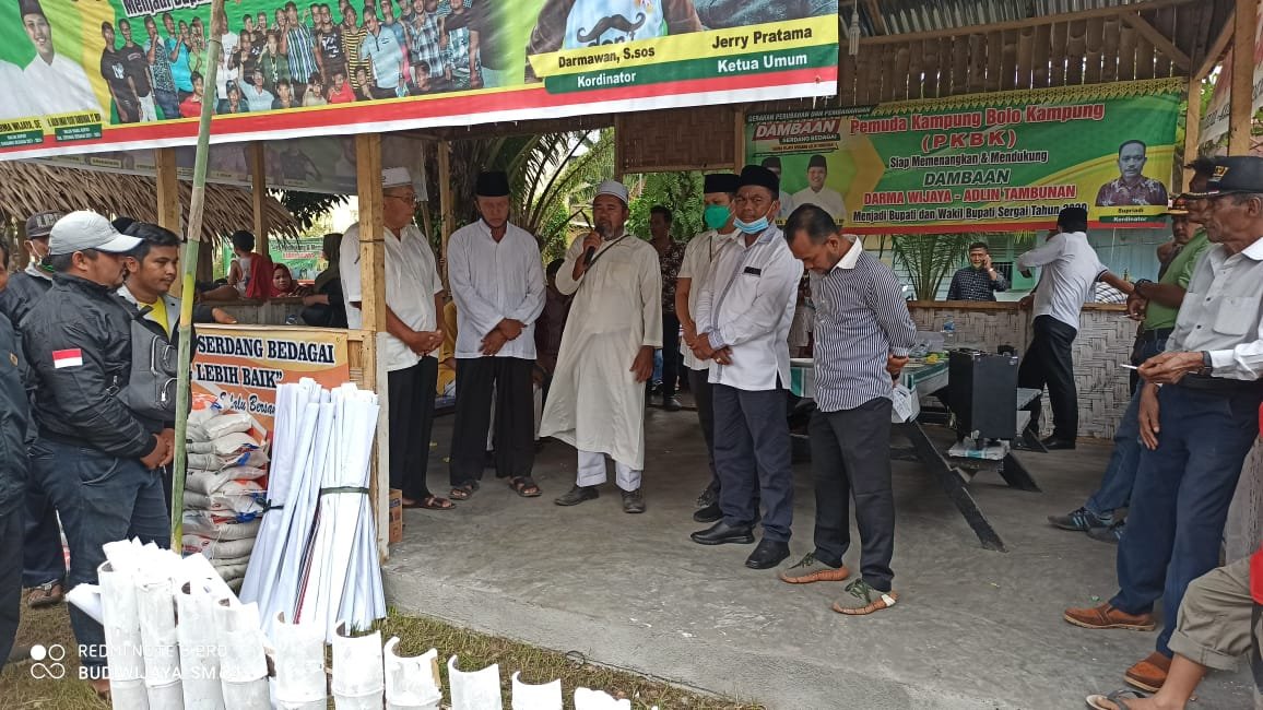 Sejumlah Tokoh Masyarakat Tanjung Beringin Siap Menangkan Wiwik - Adlin di Pilkada Sergai