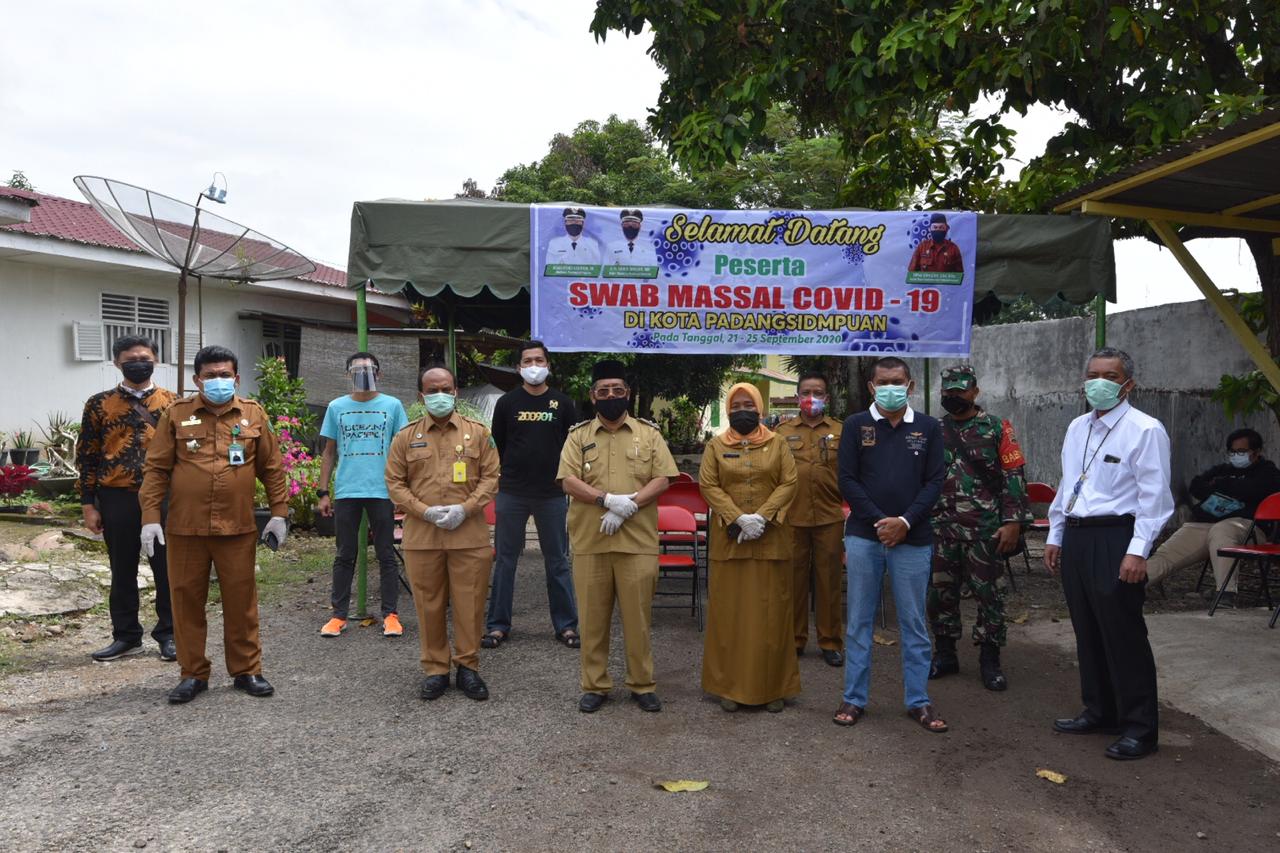 Pemko Padangsidimpuan Adakan Test Swab Massal Covid-19
