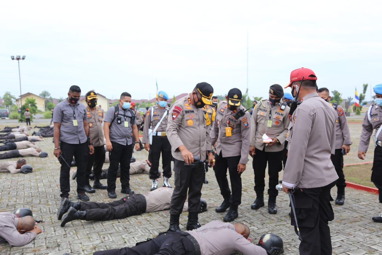 Kapolda Sumut Pimpin Upacara Tradisi Pembukaan Pendidikan 155 Peserta Ahli Golongan Polda Sumut T. A 2020