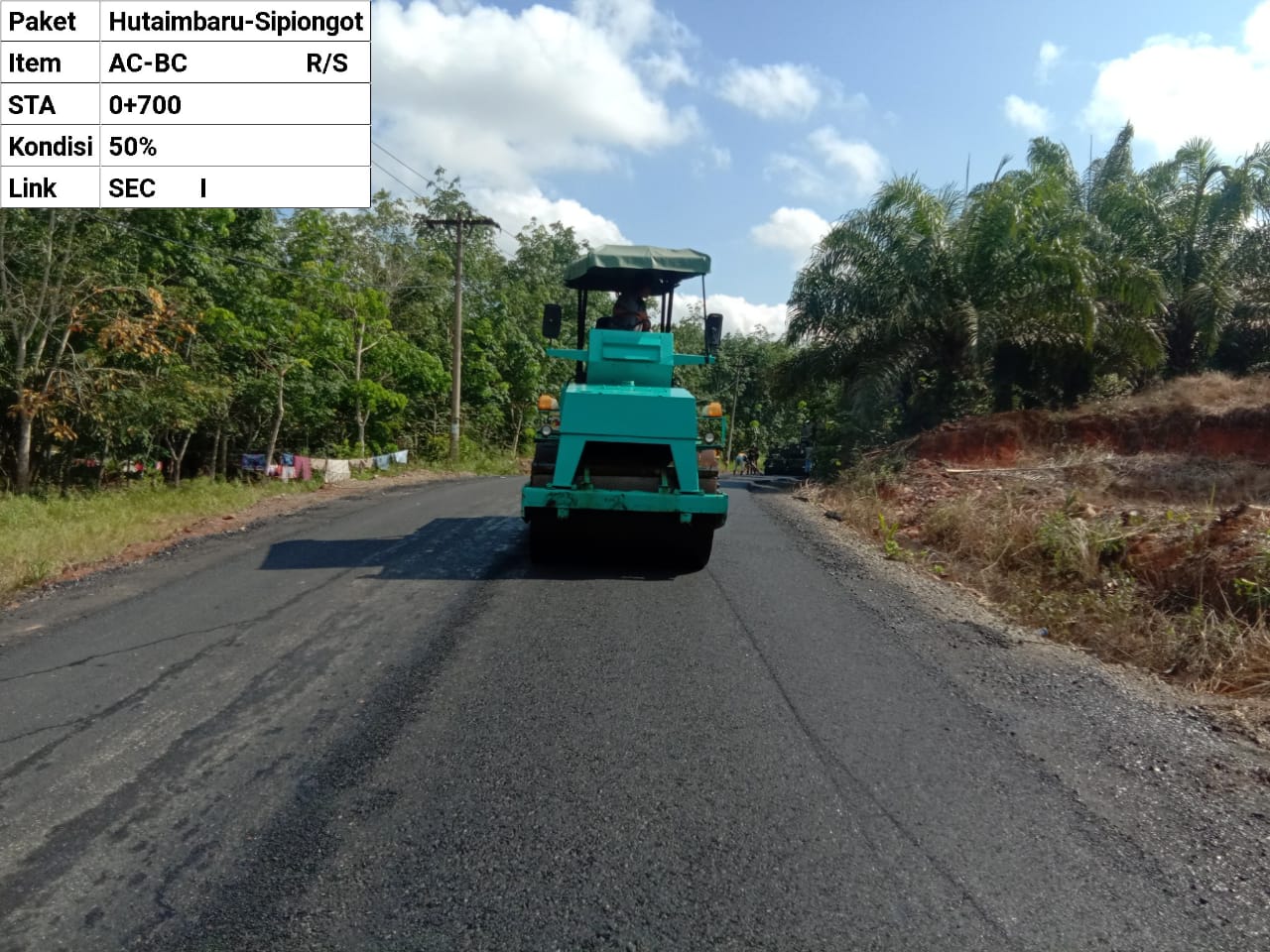 Dinas Bina Marga Sumut Lakukan Pembangunan  dan Pemeliharaan Jalan Hutaimbaru-Sipiongot