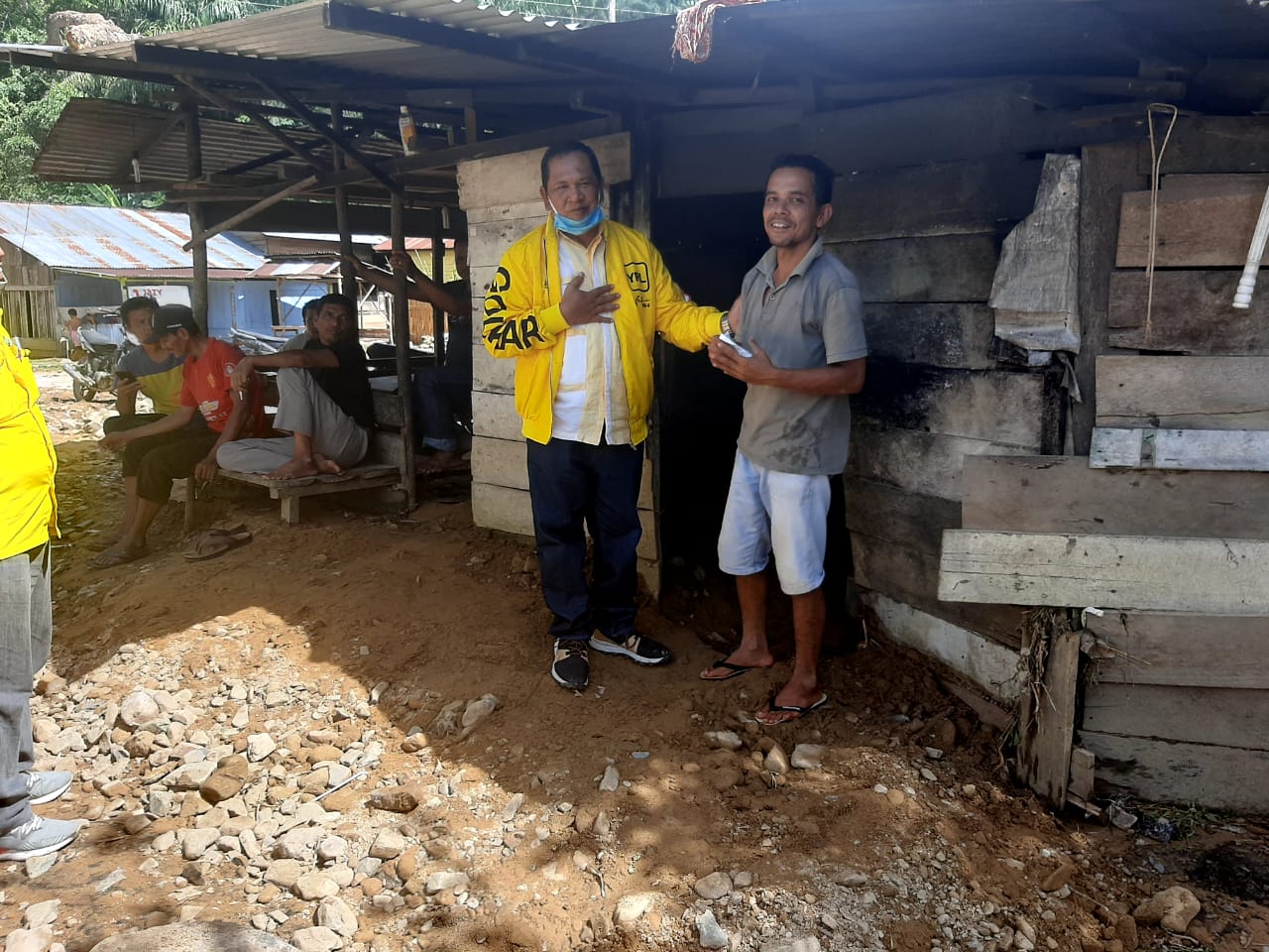 Wali Kota Sidimpuan Datangi Korban Banjir