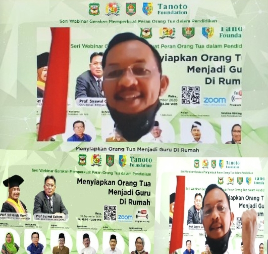 Kadisdik Batu Bara, Ilyas Sitorus : Terimakasih Tanoto Foundation Pertemukan Pendidik Melalui Webinar