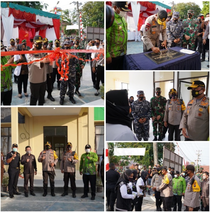 Kapolda Sumut Resmikan Poliklinik Polres Tanjung Balai