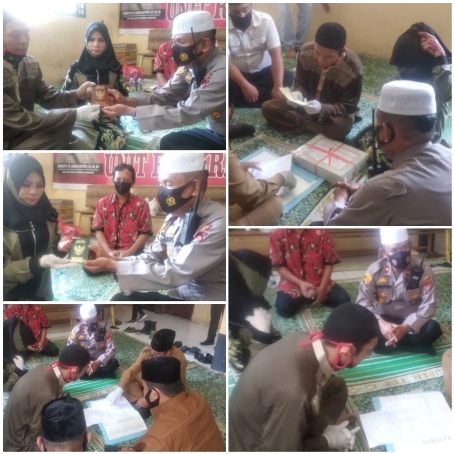 Kapolsek Medan Timur Menjadi Saksi Akad Nikah Seorang Tahanan Kasus Narkoba