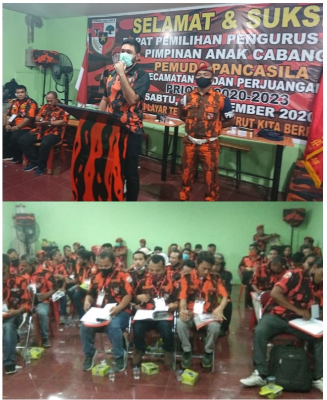 Nafaro Arfandi Lubis Resmi Pimpini PAC PP Kec. Medan Perjuangan Priode 2020-2023Â 