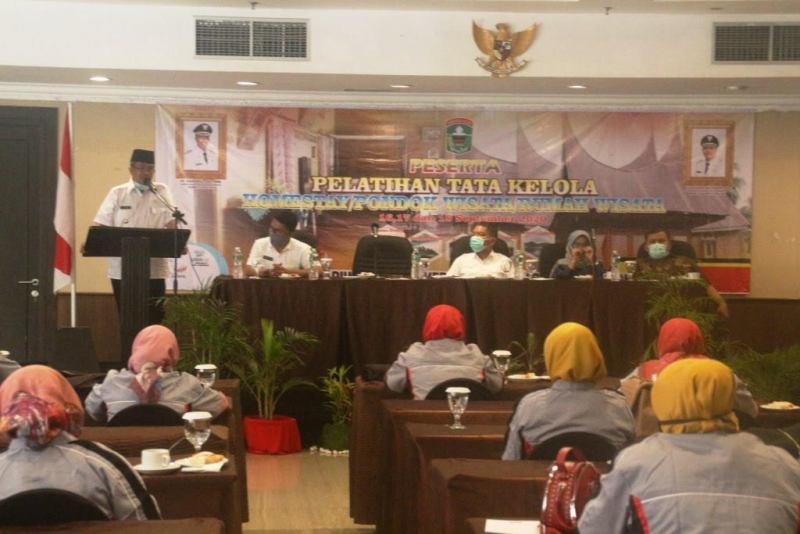 Bupati Solok Buka Pelatihan Tata Kelola Homestay 