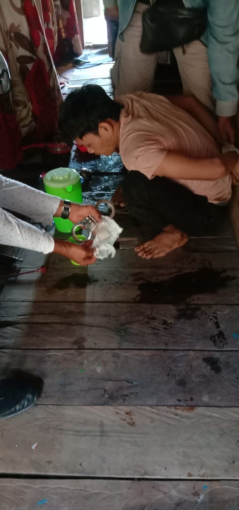 Simpan Narkotika Jenis Shabu Didalam Rumah 