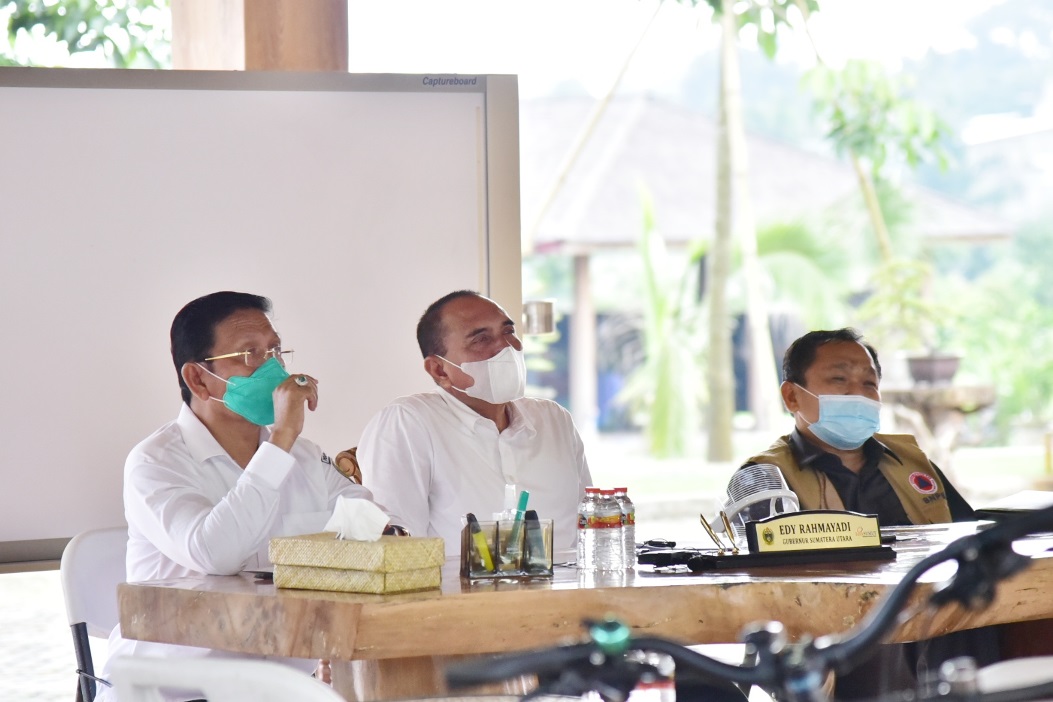 Terkait Rencana Isolasi Kepulauan Nias  Gubernur Edy Minta Izin ke Menko Marves Luhut Pandjaitan