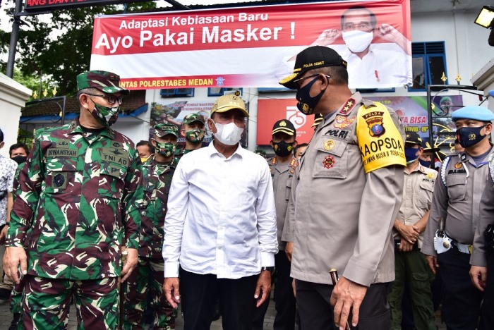 Perkuat Pelibatan TNI/Polri Tegakkan  Disiplin Protokol Kesehatan