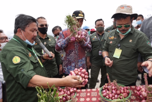 Mentan RI : Dimulai Oktober 2020 Food Estate Humbahas Manfaatkan Lahan 30.000 Hektare