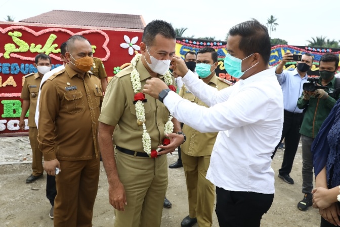 Resmikan Gedung Baru IPWL Mari Indonesia Bersinar  Musa Rajekshah Ajak Seluruh  Lapisan Masyarakat Perangi Narkoba