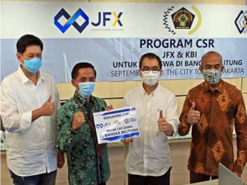 JFX-KBI Bantu 150 Siswa di Bangka Belitung