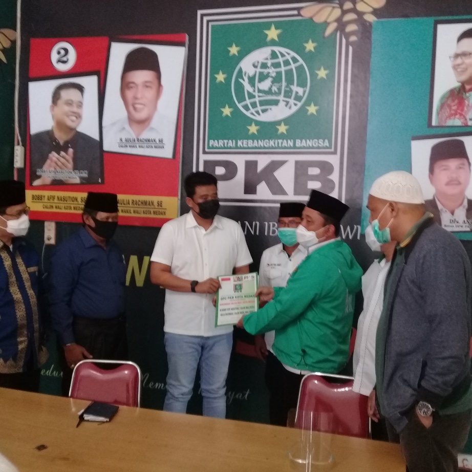 PKB Medan Akan Bekerja Keras Menangkan Bobby Nasution-Aulia Rahman