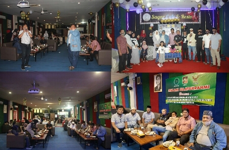 Silaturrahmi Bakopam, FANDEMI dan Amir Sesuai Prokes, Ibnu Hajar : Jaga Kondusifitas Kota Medan