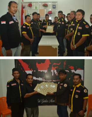 Pemuda NKRI Sumut Serahkan Legalitas SK kepengurusan untuk DPC-DPC se Tabagsel