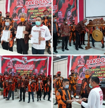 MPC Pemuda Pancasila Pakpak Barat Siap Menangkan Pasangan FBT -Mutsyuhito Solin