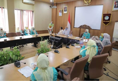 Kesepakatan Dan Pencanangan Kesatuan Gerak PKK-KKBPK-Kesehatan Tingkat Kota Solok Tahun 2020