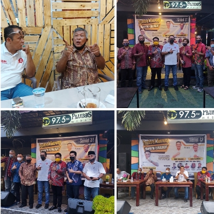 Dalam Ngobrol Bareng Calon Wakil Walikota Medan,  Aulia Rahman : Medan Butuh Pemimpin Jujur, Berani dan Gila