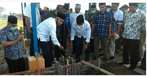 Rumah Besar PMII Resmi Peletakan Batu Pertama, Ance : Optimis Pembangunan Tidak Terlalu Lama