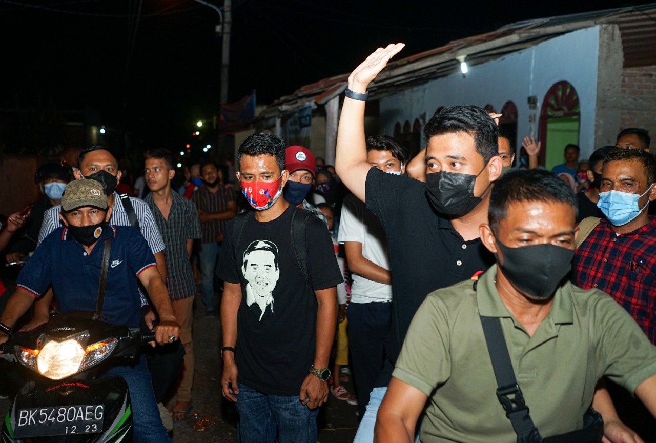 Bobby Nasution Kunjungi Korban Ancam Cabut BPJS Naik Sepeda Motor