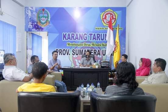 Karang Taruna Sumut Rakor, Dedi : Gapoktan Berperan Penting Peningkatan Stimulus