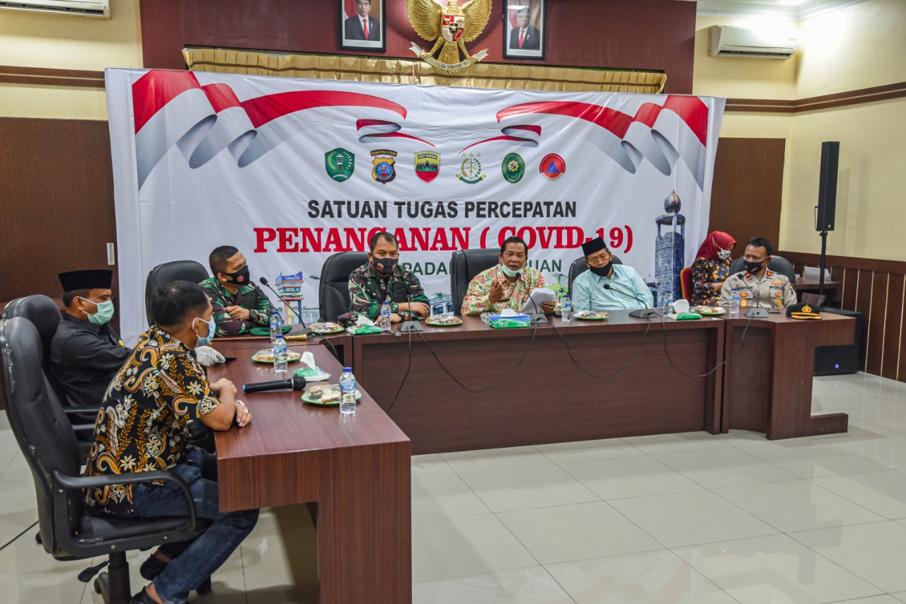 Walikota Irsan Nasution : Program BSB Jangka pendek Mengurangi beban masyarakat Saat Pandemi