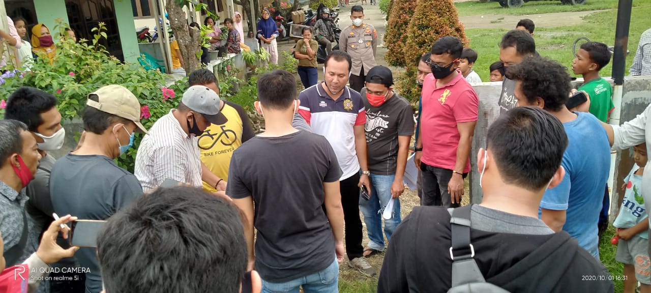 REKONTRUKSI KEMATIAN ASN KEJAKSAAN LABUHAN BATU MOLOR 2 JAM AKIBAT  KADES TIDAK HADIR