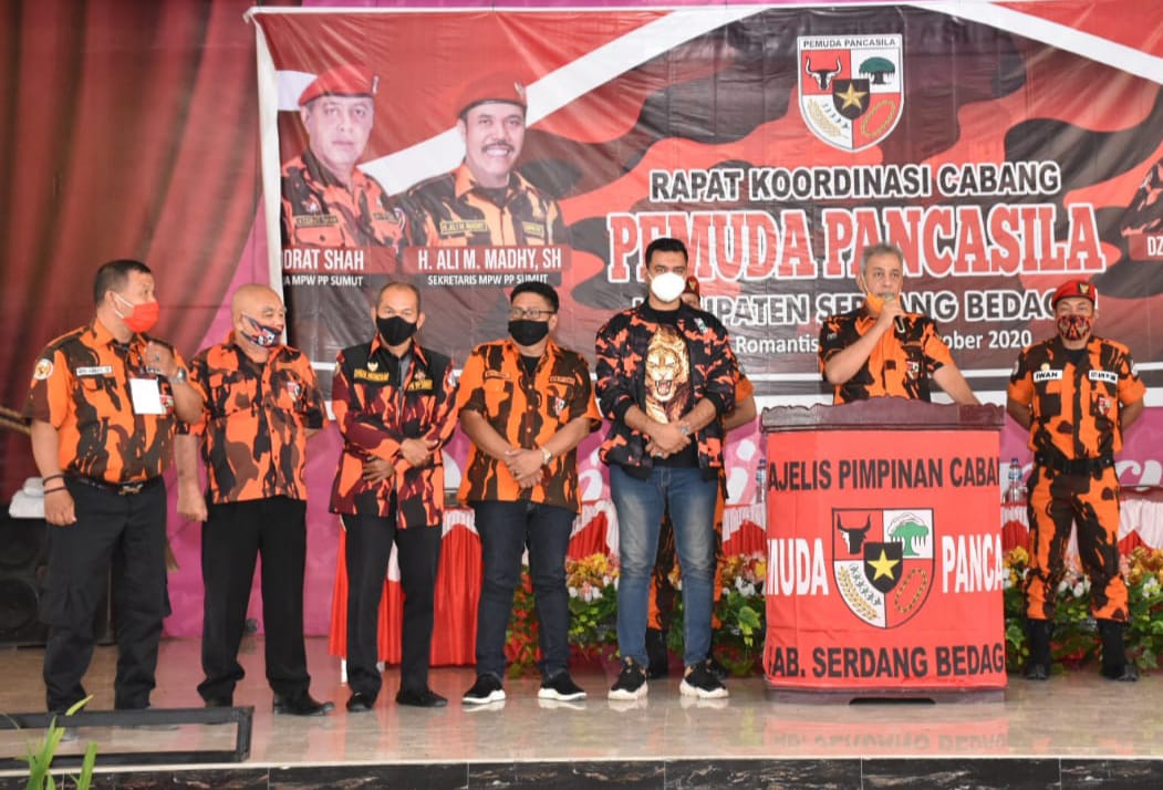 Hadiri Rakorcab PP Kabupaten Sergai, Kodrat Shah : PP Wajib Dukung Kader Yang Maju di Pilkada