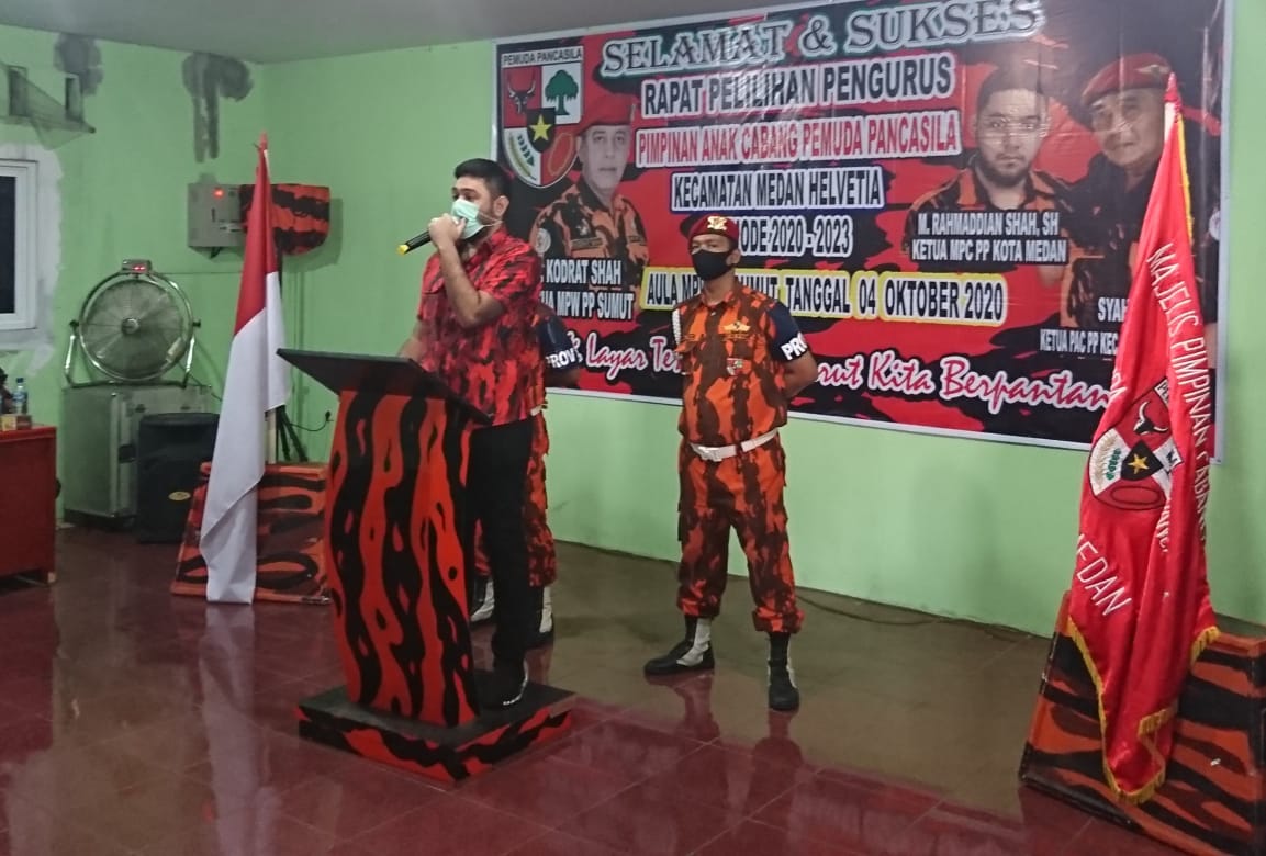 Parlindungan Lubis Pimpin PAC PP Kecamatan Medan Helvetia Priode 2020-2023