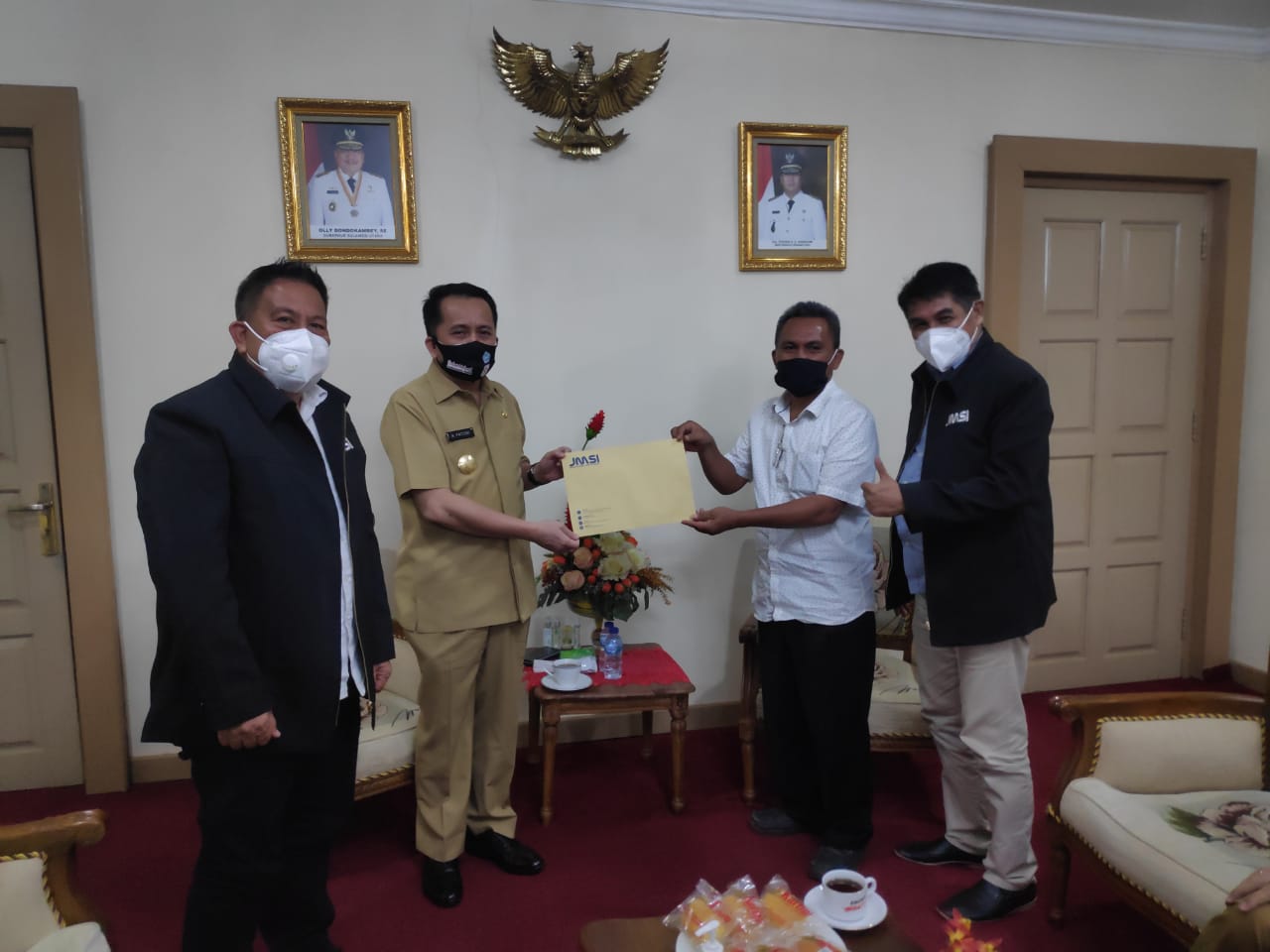 JMSI dan Gubenur Sulut Siap Berkolaborasi Bersama Pers Bangun Sulut