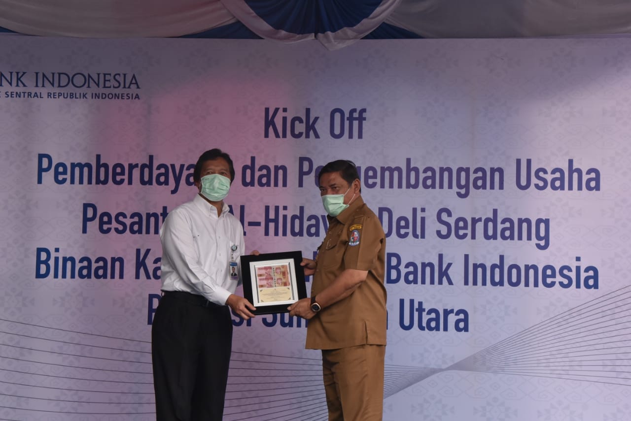 Wabup DS hadiri Kick Off Program Pemberdayaan Usaha Pesantren Al Hidayah