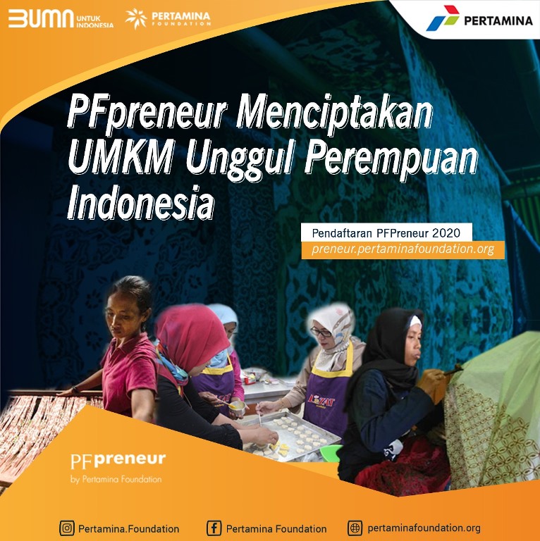 PFpreneur Menciptakan UMKM Unggul Perempuan Indonesia