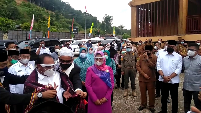 Madina Zona Hijau Jadi Merah, Gubsu Edy  Perintahkan Forkopimda Serius Tangani Covid