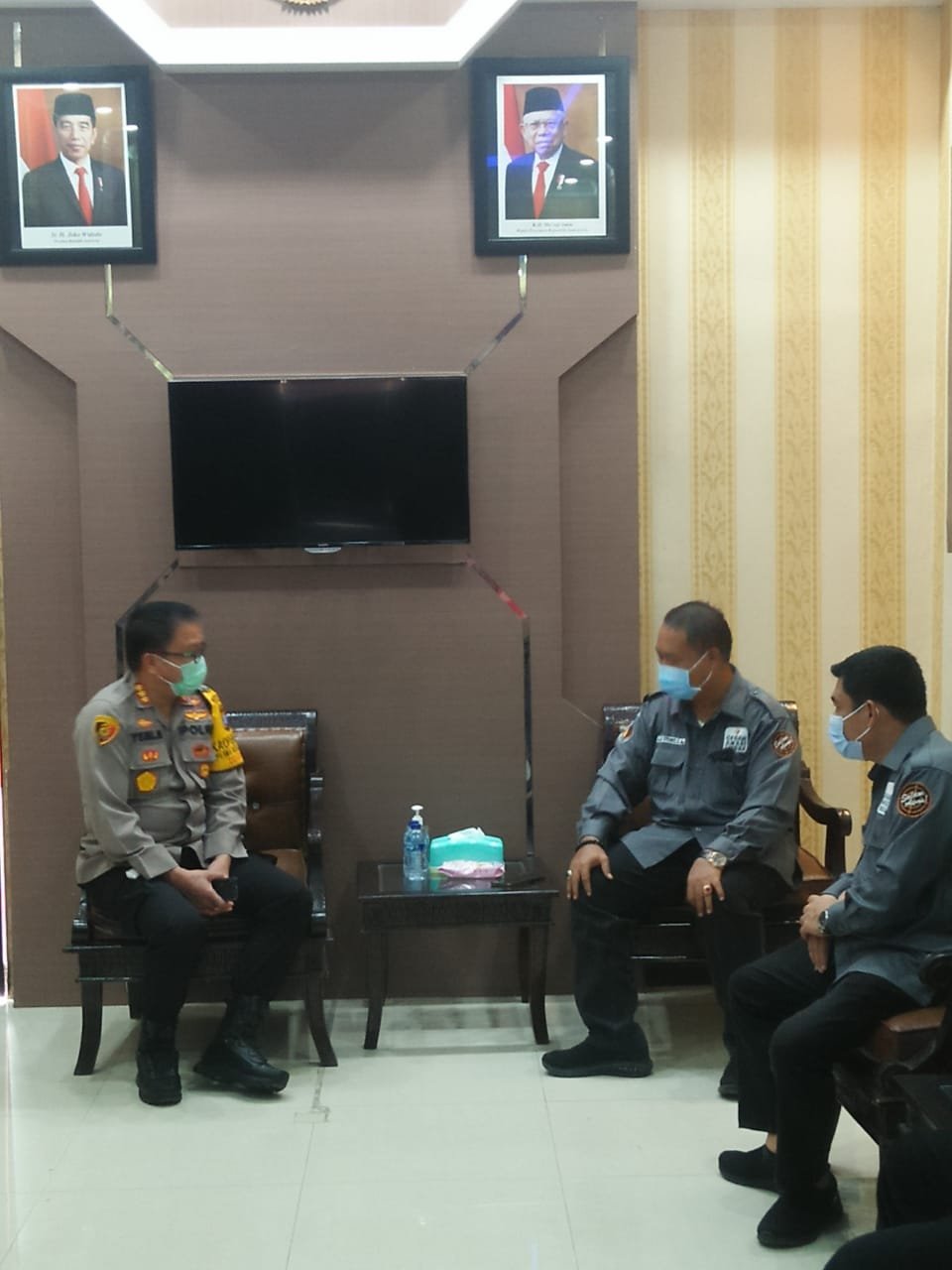 Kapolresta Deli Serdang Terima Kunjungan Dari Bawaslu Kabupaten Deli Serdang