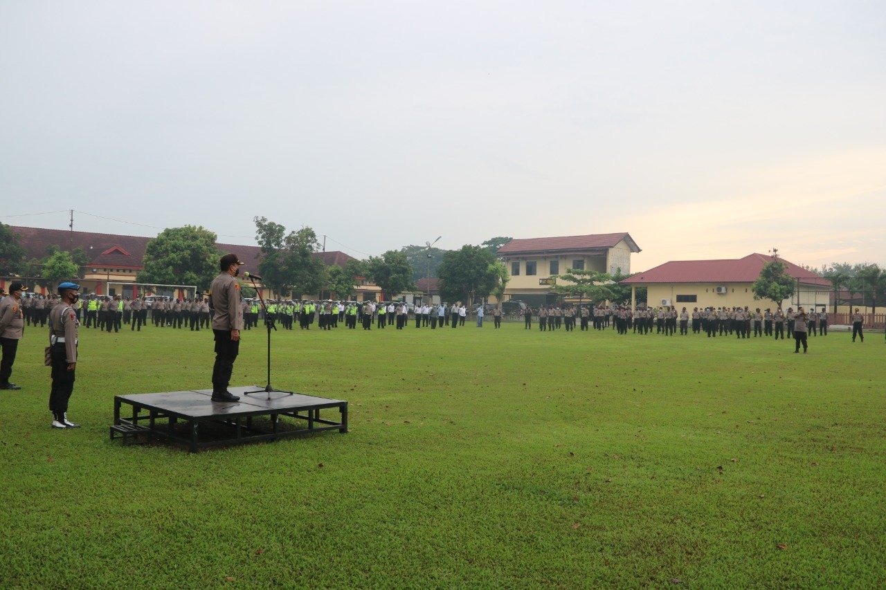 Kapolresta Deli Serdang Kerahkan 670 Personil