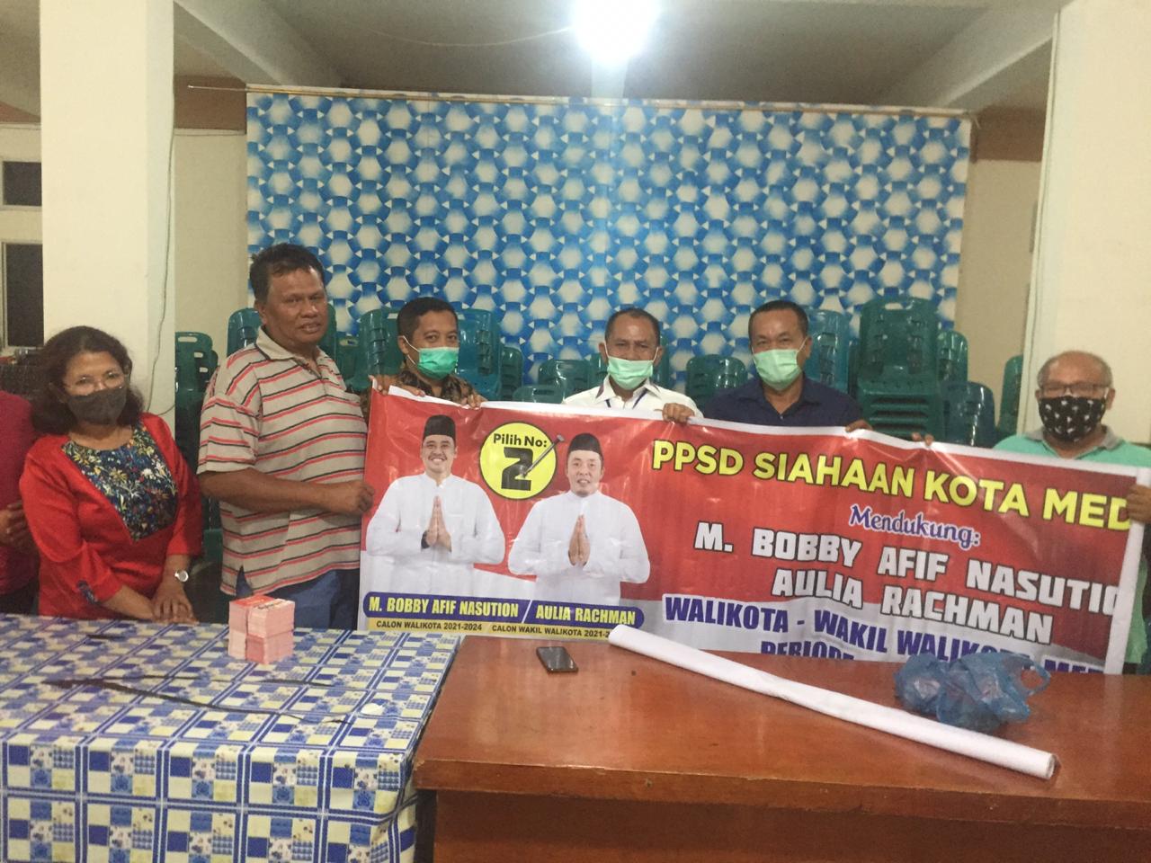 Tim Pemenangan Bobby-Aulia Sosialisasi Memenangkan Paslon No Urut 2 Kepada Kabid Diakonia Gereja GBKP P Simalingkar