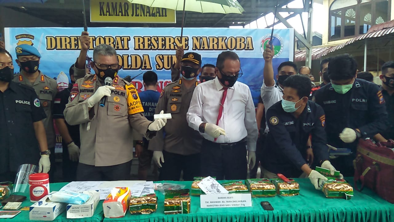 Dit Narkoba Polda Sumut Tembak Mati 1 Dari 2 Tersangka Bandar Narkoba.