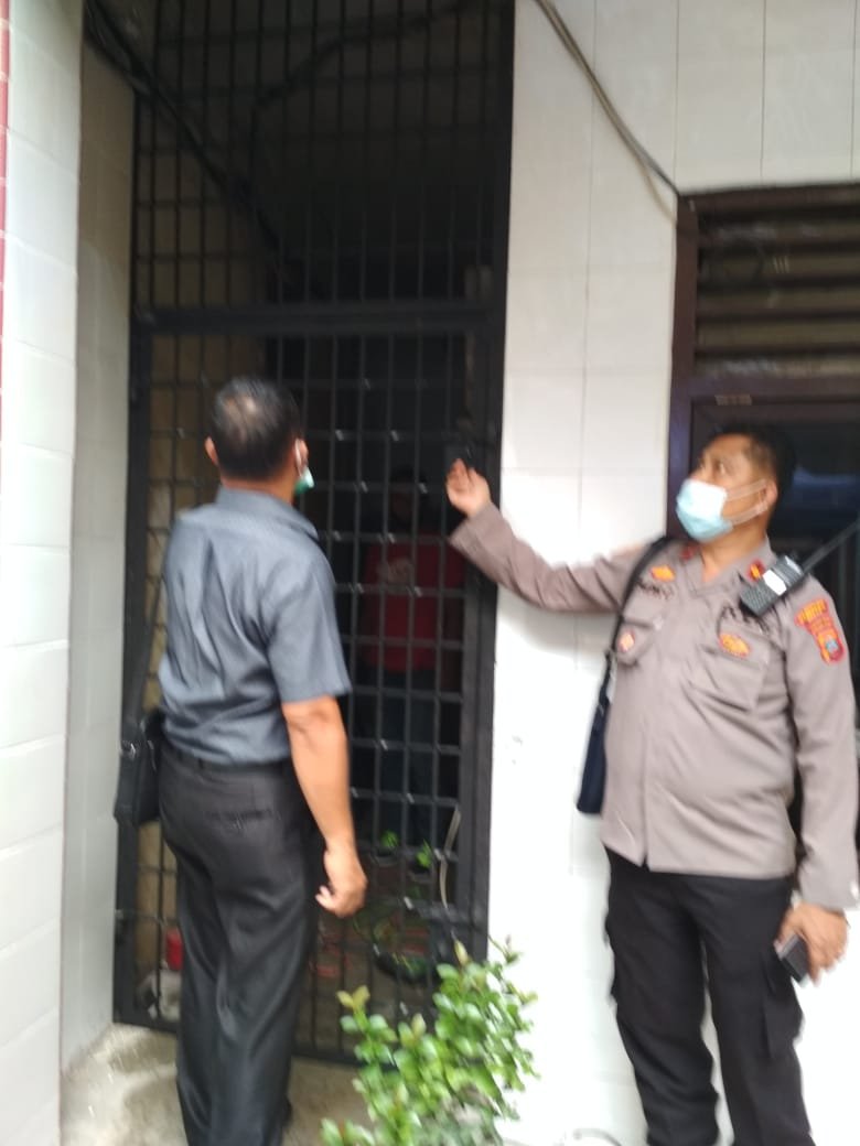 Safety dan Antisipasi Over Kapasitas Tahanan, Polsek Medan Area Renovasi Penambahan Pintu Besi Ruang Tahanan Sementara