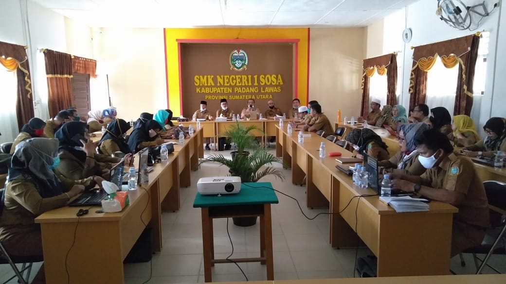 Mewujudkan Sumut Bermartabat, Cabdis Pendidikan Gunung Tua Sosialisasi PAKG