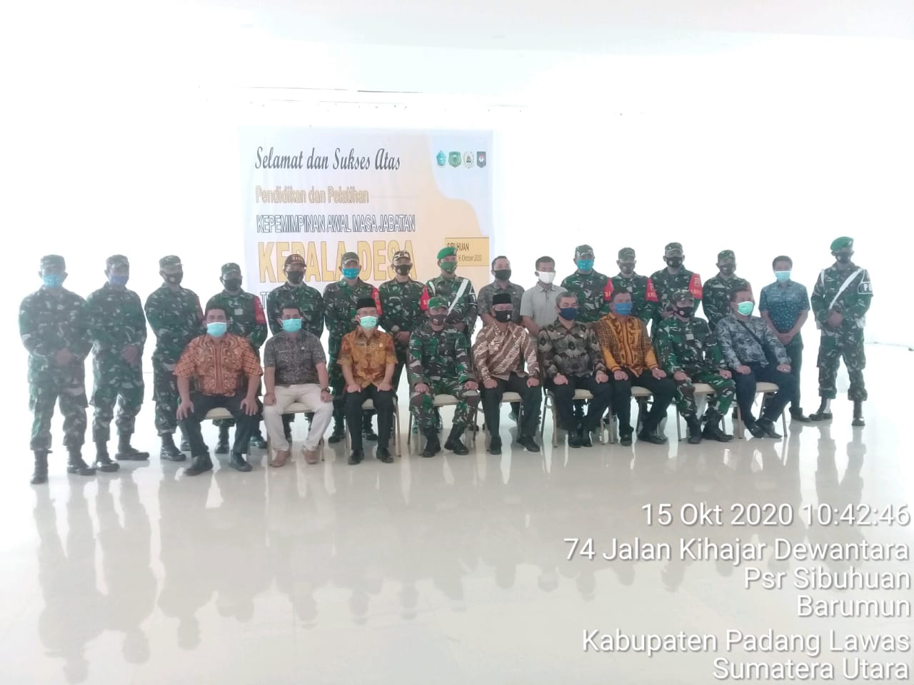 Kasdim 0212/TS : Kades Garda Terdepan Harus Paham Tupoksi Sebagai Pemimpin