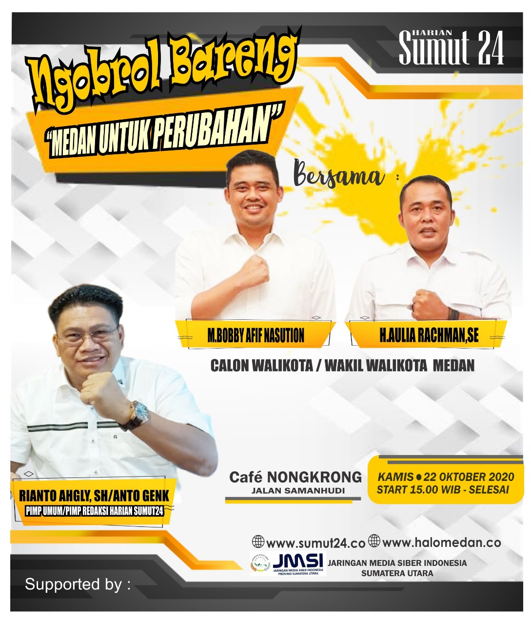 SUMUT24 Group Ngobrol Bareng 
