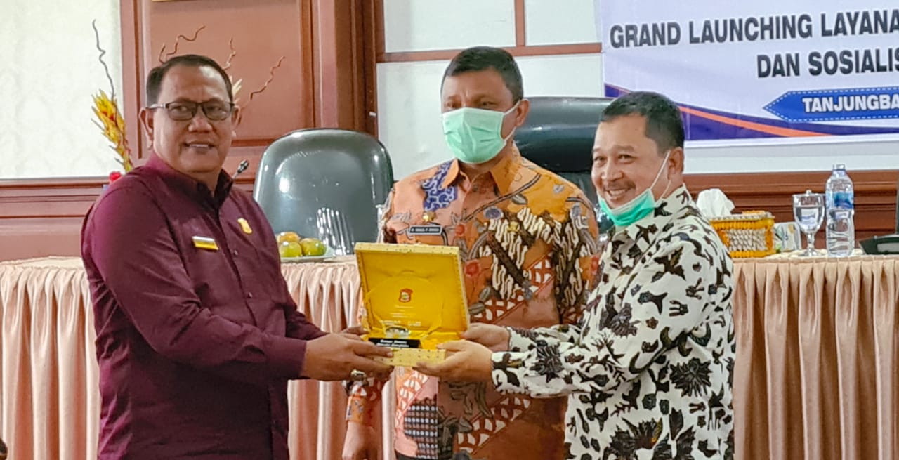 Pjs Walikota Tanjung Balai Ismael Sinaga Apresiasi Grand Launching CMS Kasda OPD Bank Sumut
