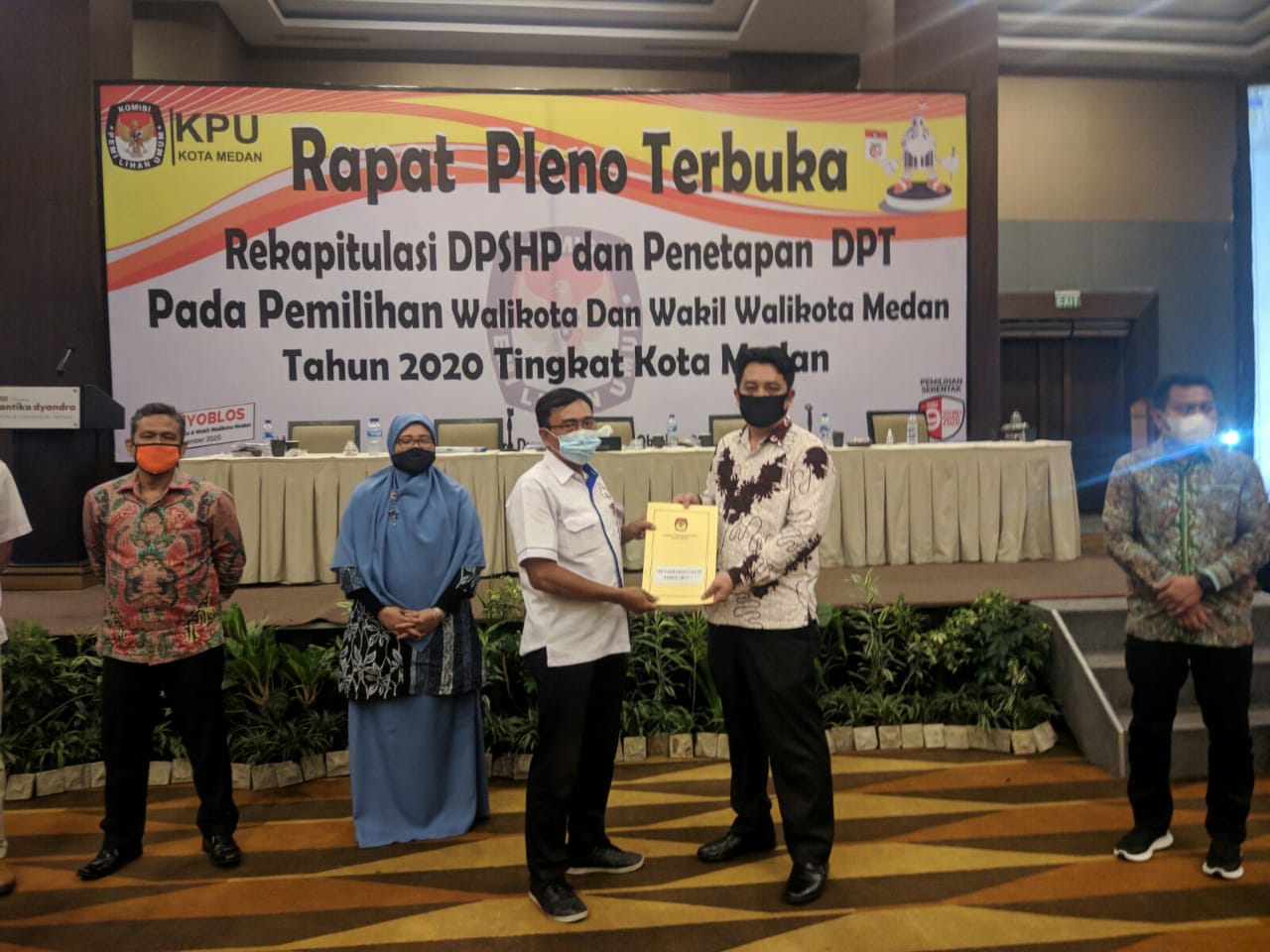 KPU Medan Tetapkan DPT Pilkada Medan 2020 Sebesar 1.601.001