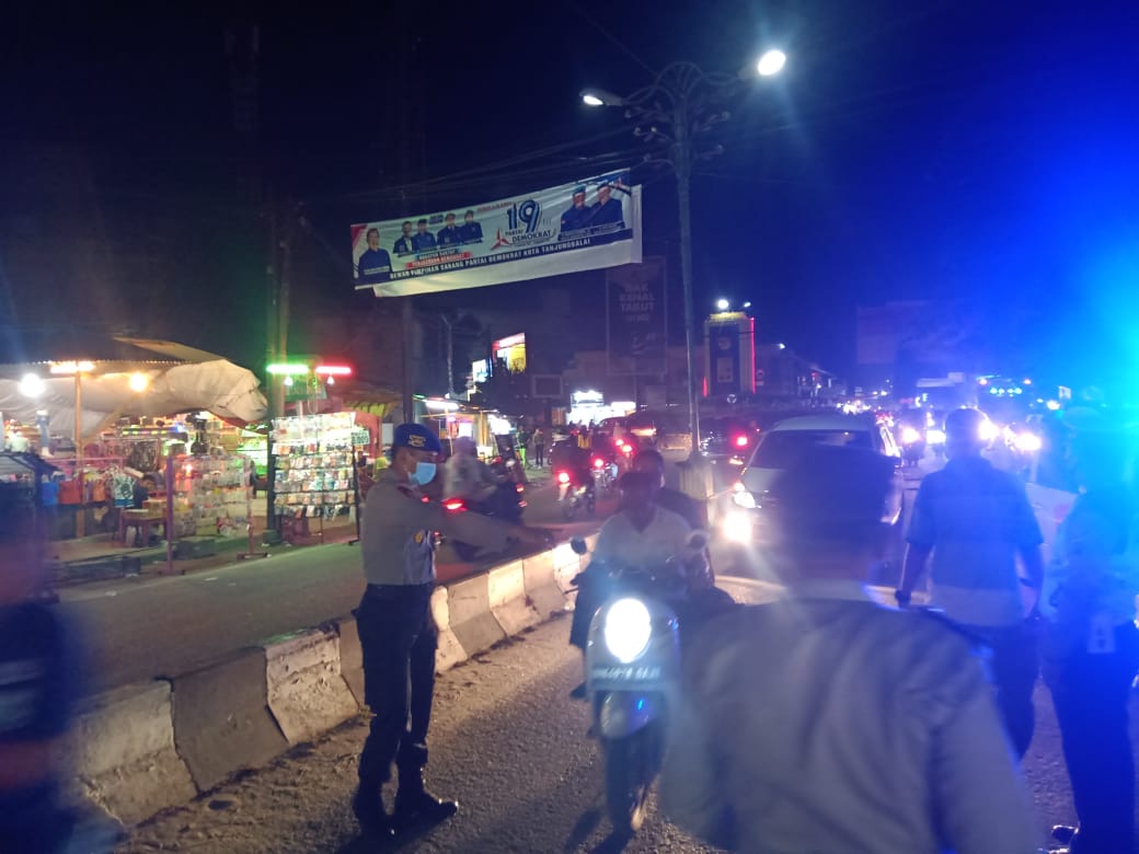 Ops Yustisi Pemko Tanjung Balai bersama TNI-Polri Tertibkan Puluhan Lokasi Tongkrongan