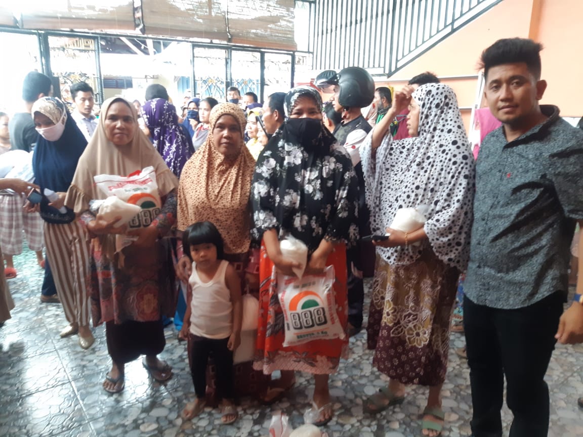 Bakopam Sumut Kembali Bagikan 5000 Paket  Sembako Kepada Masyarakat