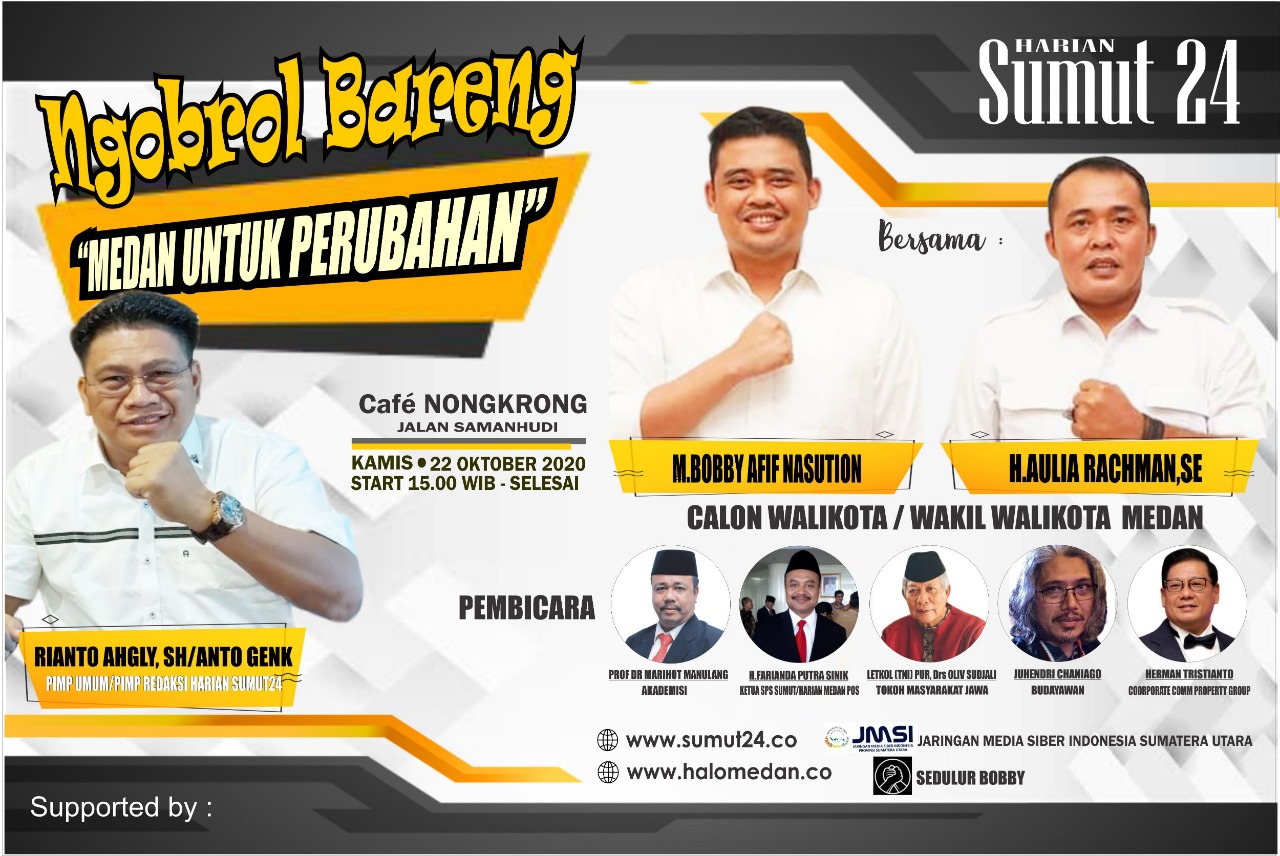 Bobby-Aulia Ajak Praktisi Ngobrol Bareng 