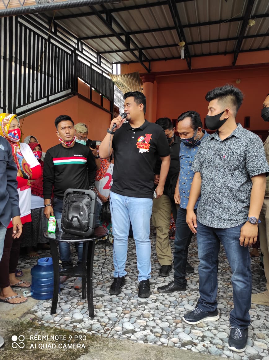Cawalkot Medan Bobby Nasution Disambut Antusias, Ketua Bakopam : Kemenangan Didepan Mata